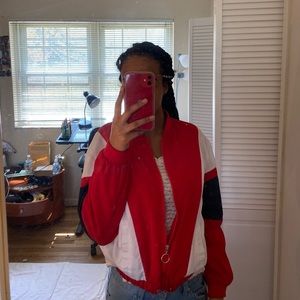 90s Style Zip-Up Jacket